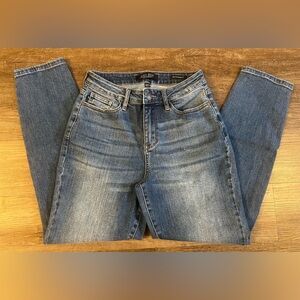 Judy Blue‎ Jeans Womens 5/27 Boyfriend Fit Mid Rise Denim Stretch C9